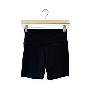 Lululemon Align 6" High Rise Biker Shorts Size 6 Black